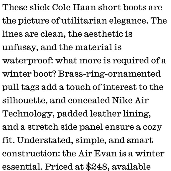 Cole Haan Nike Air Evan tan leather Chelsea boots - Picture 13 of 14